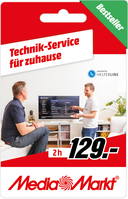 2h MediaMarkt Technik-Service bei Ihnen Zuhause